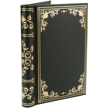 K&Company 3 Up Spiral Memo Photo Album 13"X9.5" - Black