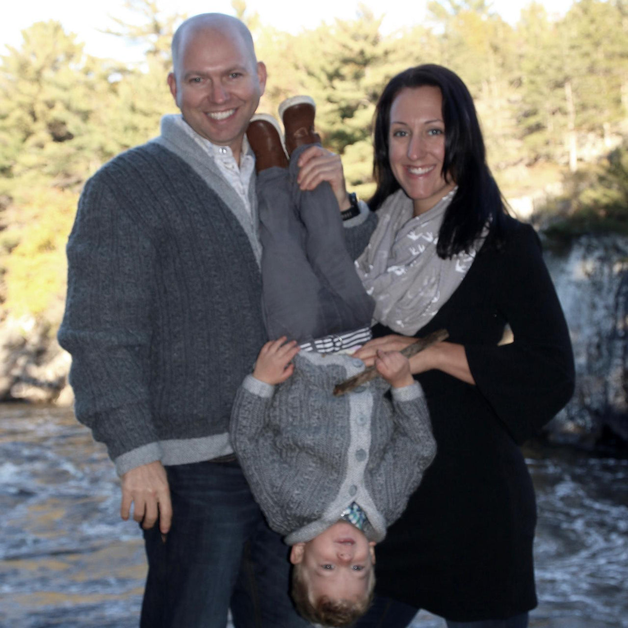 Father & Son Cable Cardigan