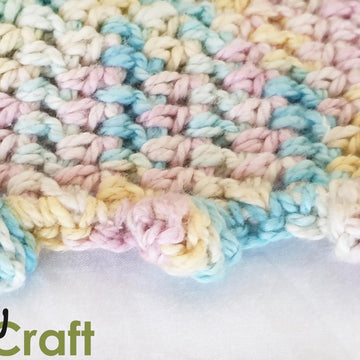 Easy Baby Bobble Edge Blanket Pattern