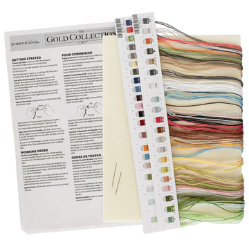 Dimensions Cross Stitch Kit: Gold Collection: Blissful Moments