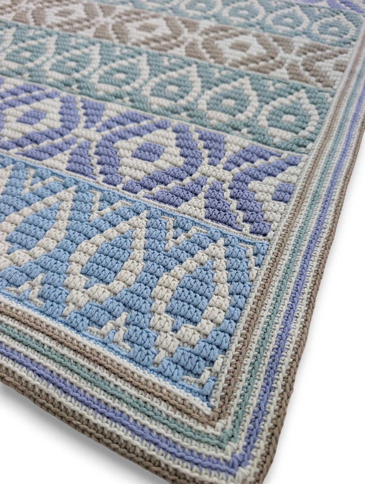 Fjordlight Mosaic Blanket