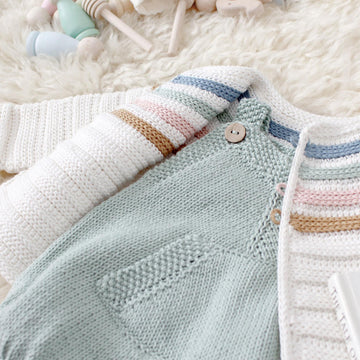 Pickles Knitted Romper - 3 sizes