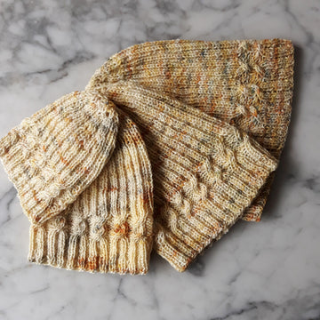 Simple Cable Sock Beanie