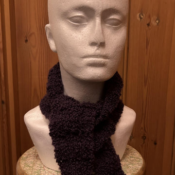 Boucle skinny scarf