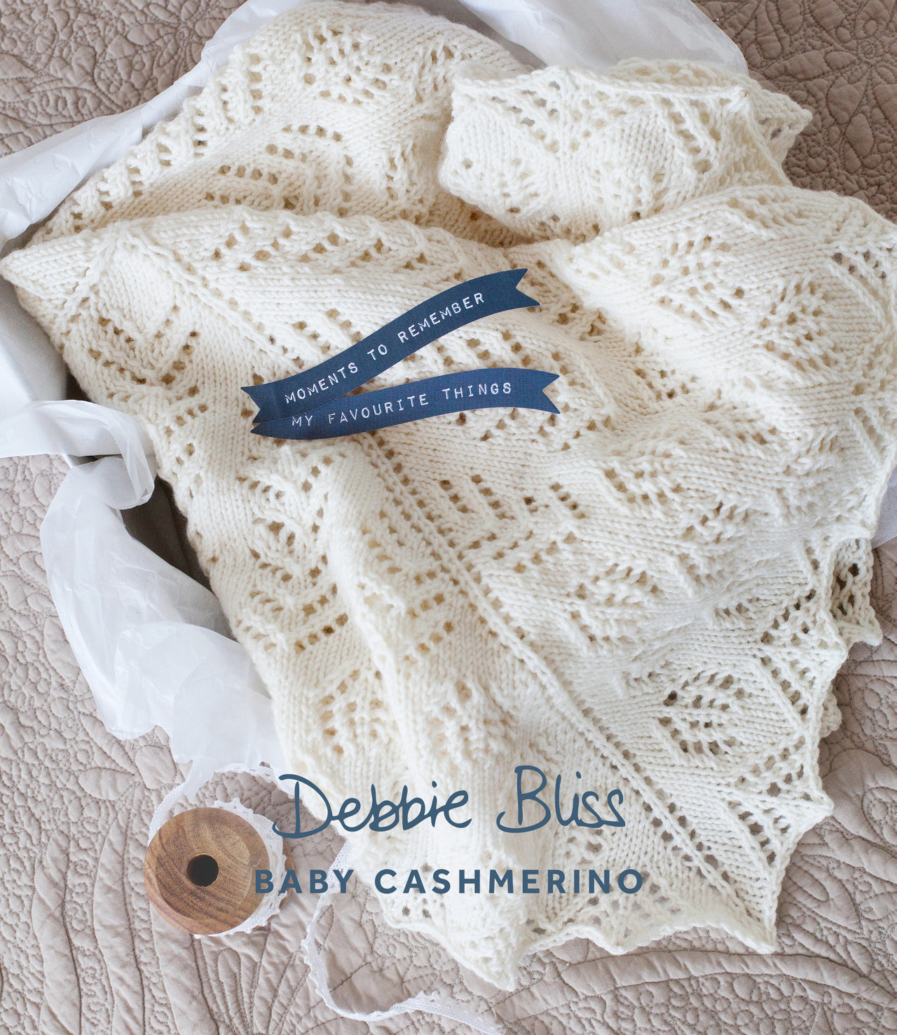 Baby Blanket in Debbie Bliss Baby Cashmerino - DB015 - Leaflet