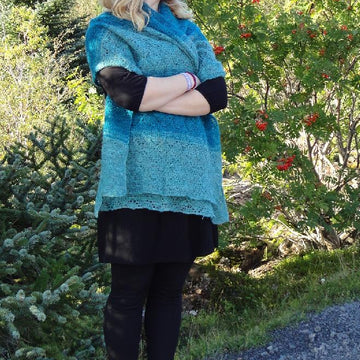 Poseidon Shawl (English & Swedish versions)