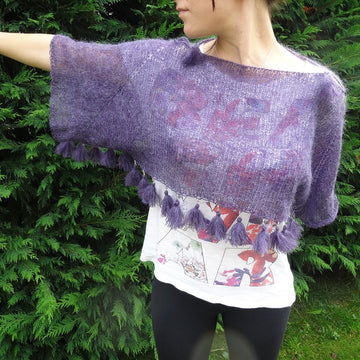 For a daughter - mini poncho