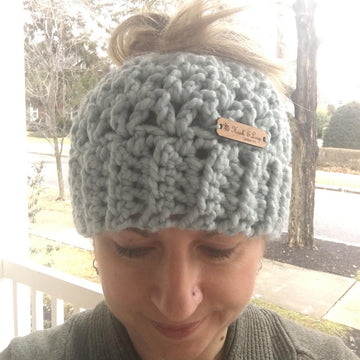 The Snowbird Ponytail Hat