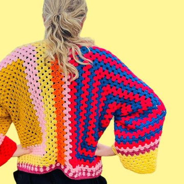 Hexagon Crochet Jumper