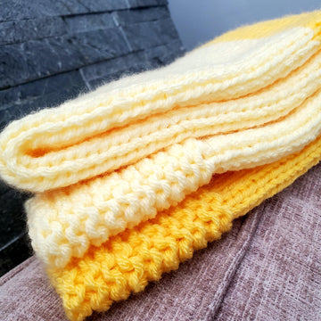 Classic 2-Tone Baby Blanket