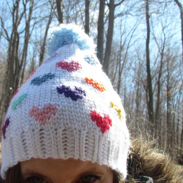 Scrappy Hearts Hat