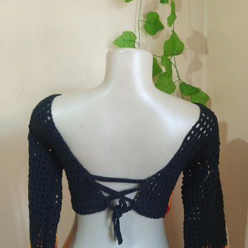 Flames Crochet Top Pattern