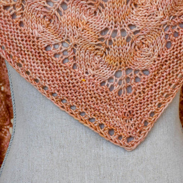 Faded Roses Shawl