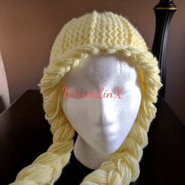 Princess Hair Wig (with Crown)