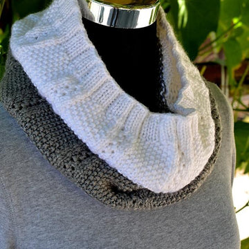 Two Colors Infinity Cowl
