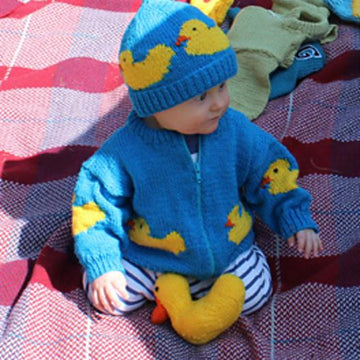 Baby Rubber Ducky Bomber Jacket, Beanie & Toy