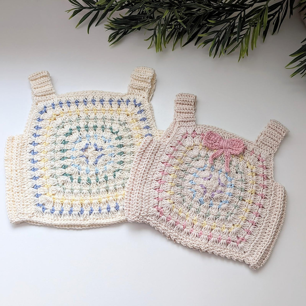 Rainbow Drops Vest