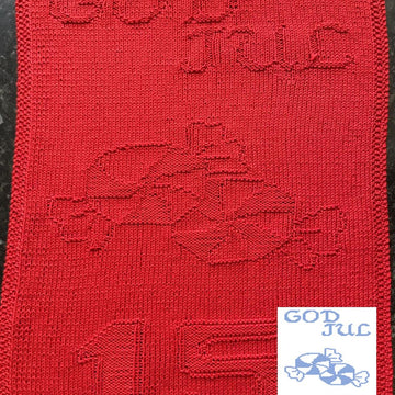Nr. 674 15. Candy God Jul guest towel