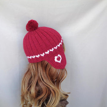 Be Mine Earflap Hat