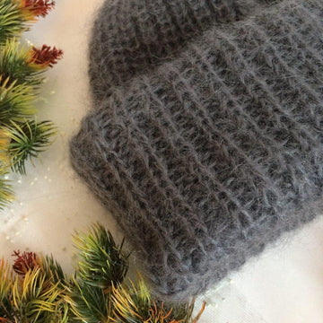 Slouchy Mohair Hat