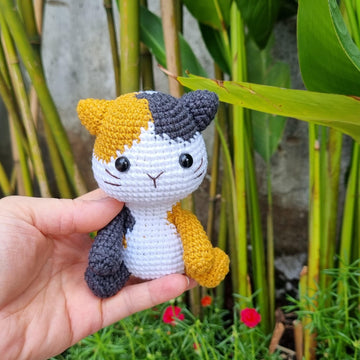 Crochet Calico Kitten, Crochet Calico Cat, Amigurumi Cat Crochet, Crochet Animals, Amigurumi Pattern