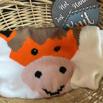 Highland Cow Baby Blanket