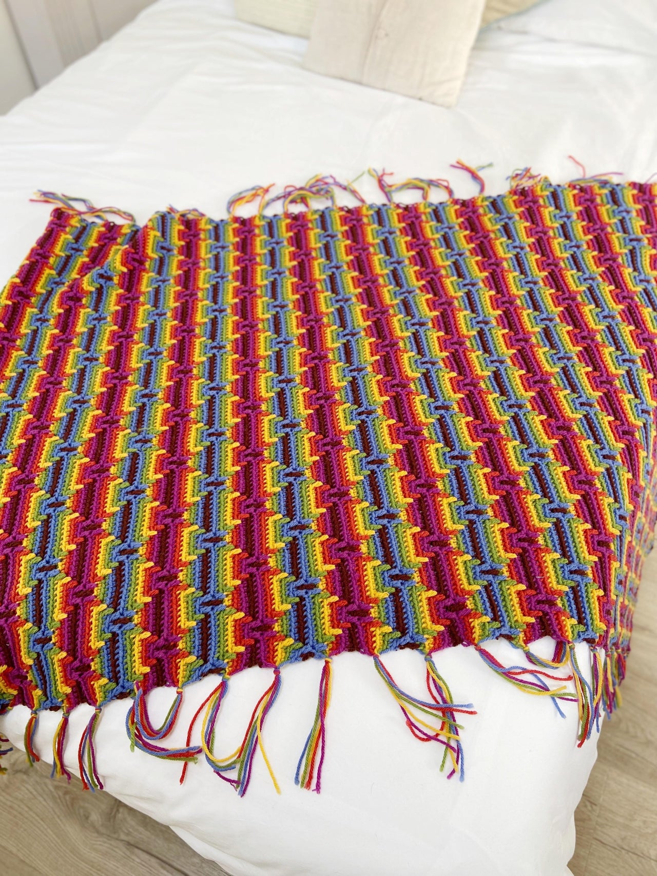 Diamond Mosaic Blanket