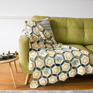 Sloth Afghan Blanket