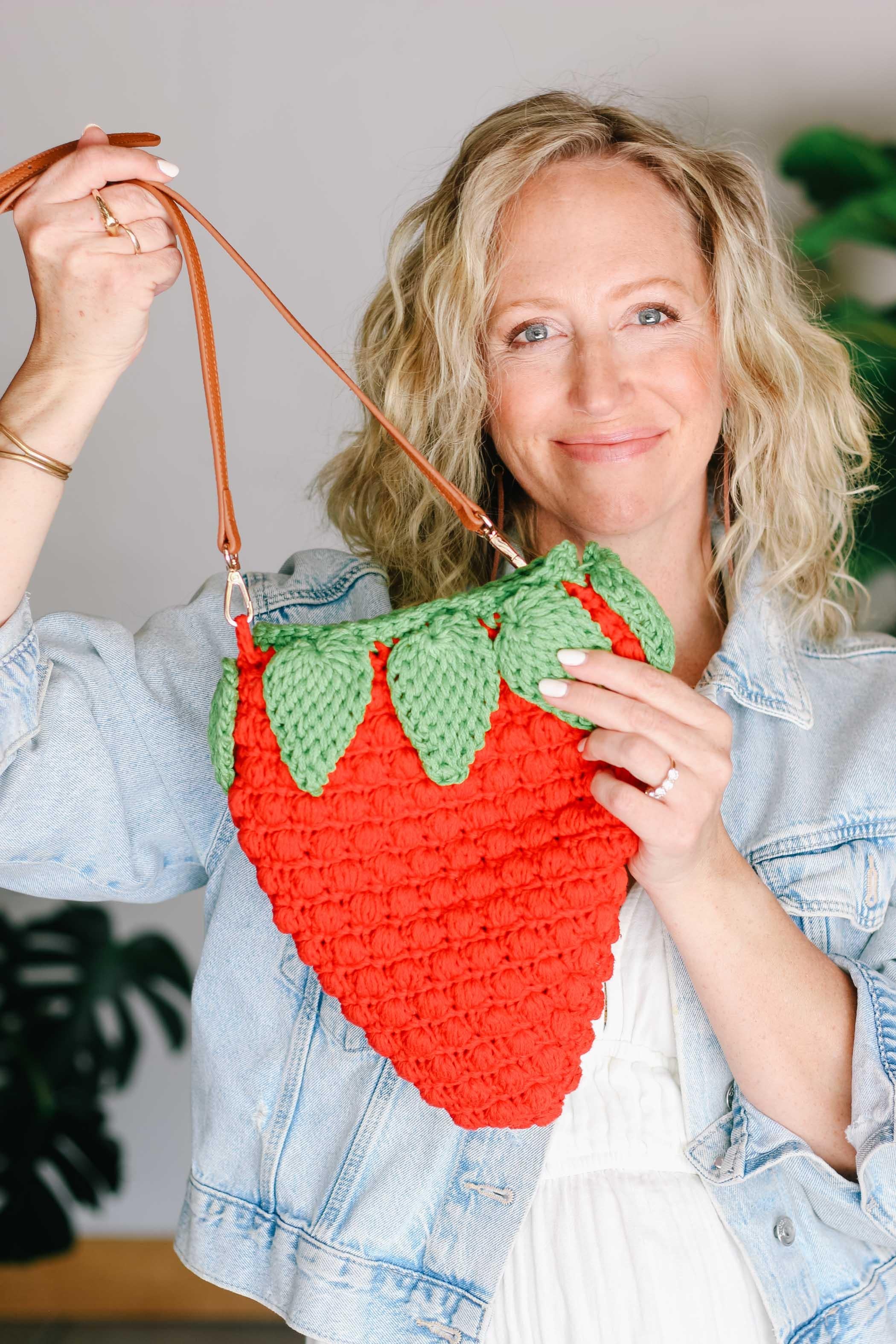 Strawberry Season Purse
