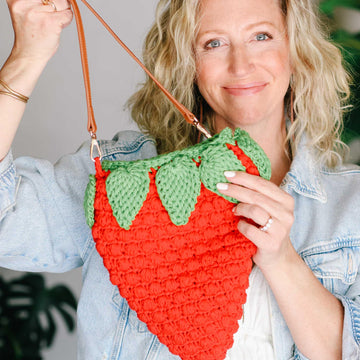 Strawberry Season Purse