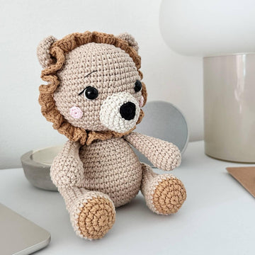 Lion Amigurumi Crochet Pattern PDF – Lion Soft Toy, Stuffed Animal Tutorial