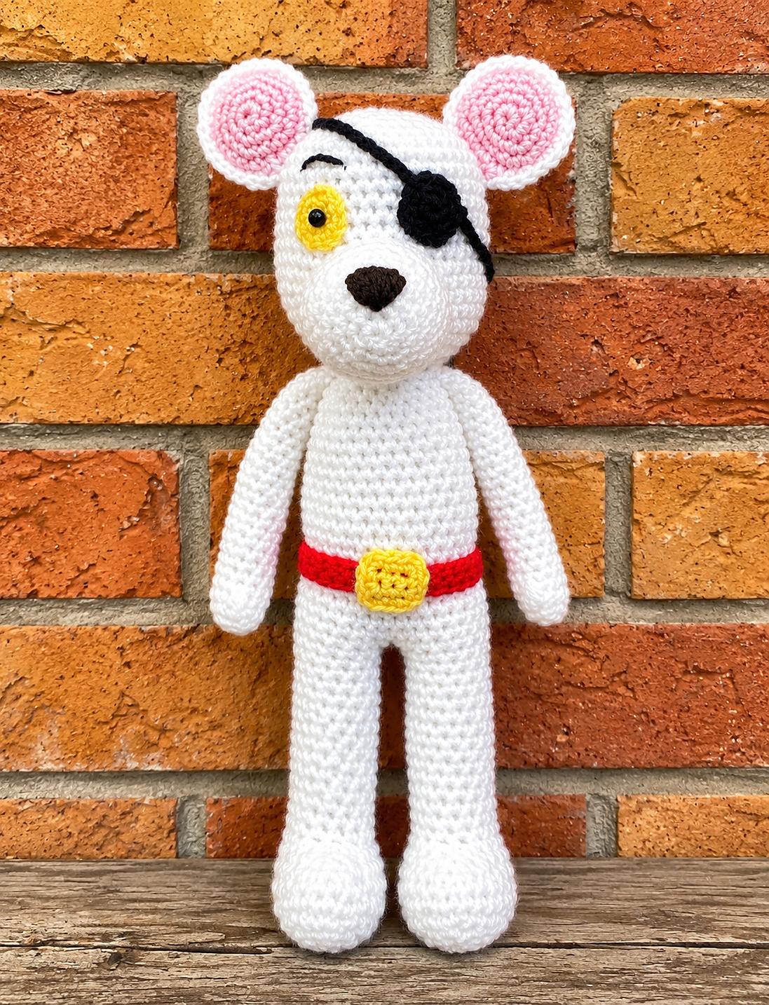 Danger Mouse Crochet Pattern