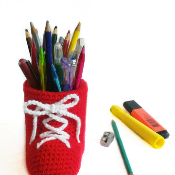 Crochet pattern for pen holder