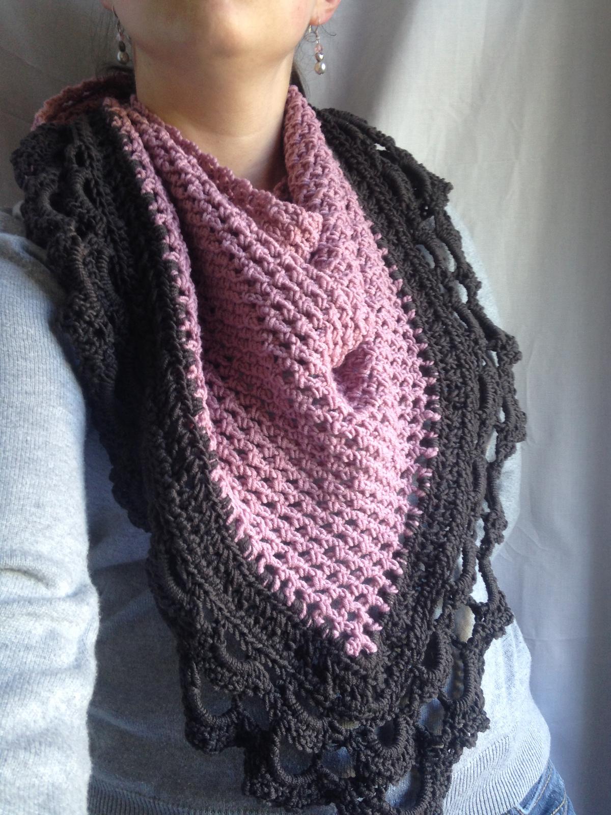 Sunshine Charlotte Scarf CAL 2016