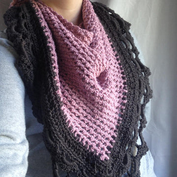 Sunshine Charlotte Scarf CAL 2016