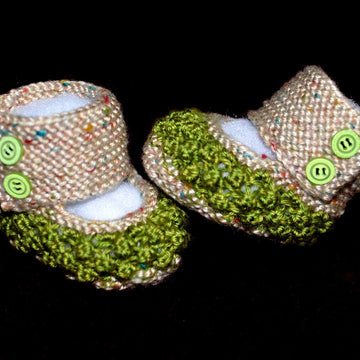 Sweet Berry Baby Booties