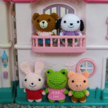Animal Friends Amigurumi crochet pattern