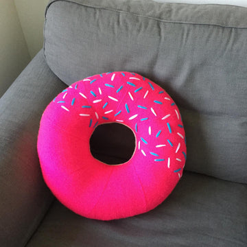 Pop Art Donut Cushion