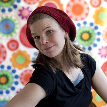 Windmill Beret in Aran