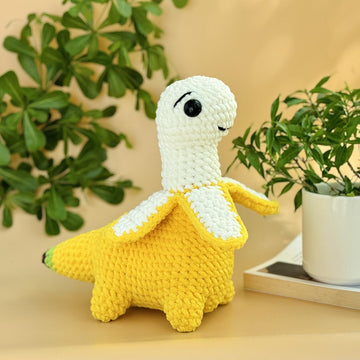 NO SEW Cute BANANASAURUS