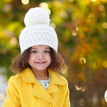 Amelia Hat with Chunky PomPom