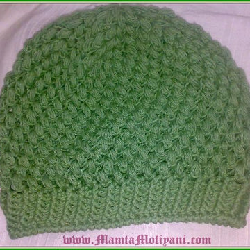 Crochet Slouchy Beret Beanie Pattern Unique & Easy