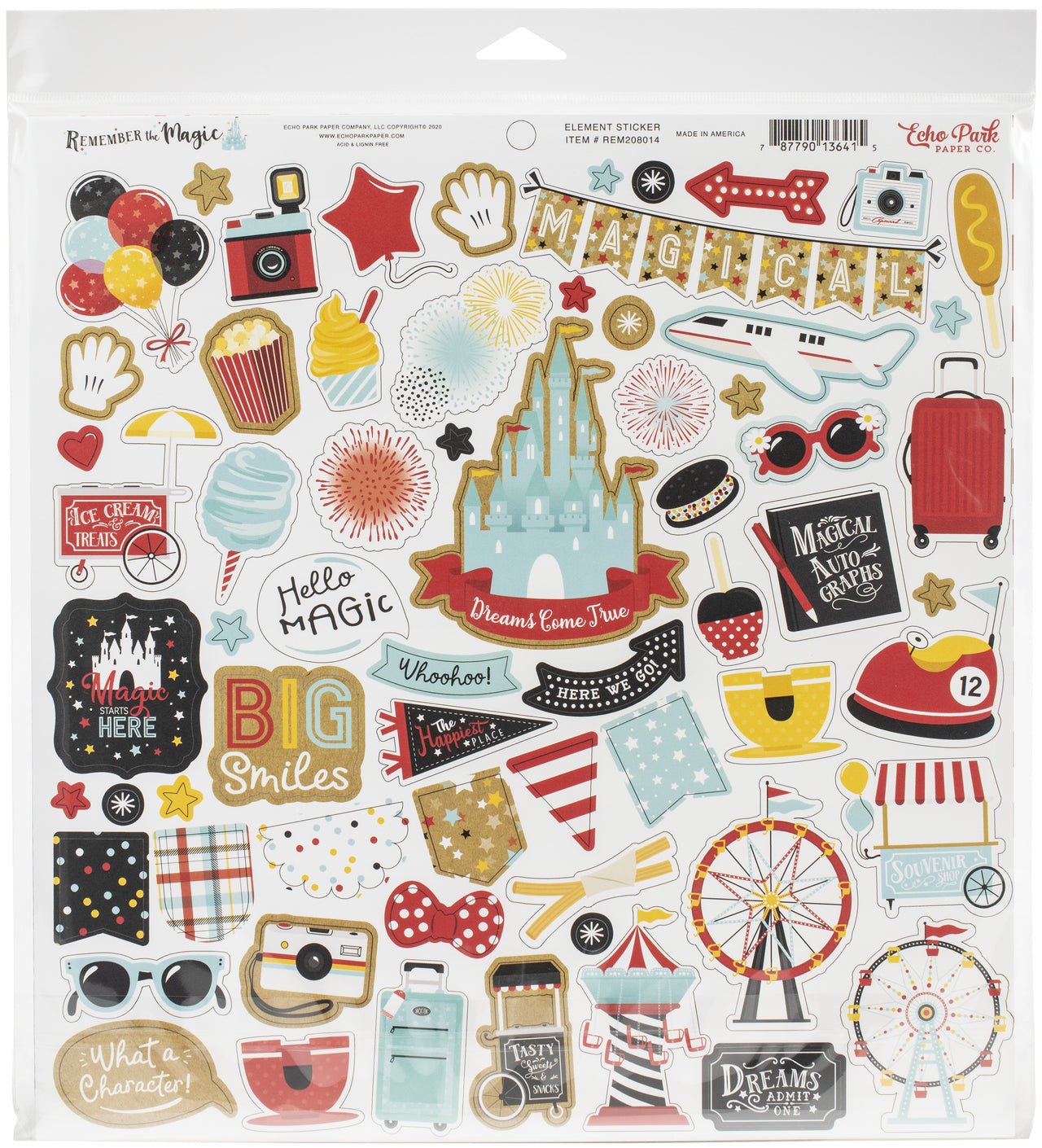Echo Park Paper Echo Park Collection Kit 12"X12" - Remember The Magic