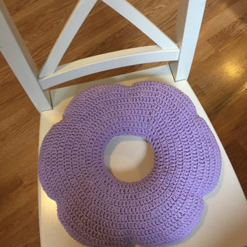 Flower daisy cushion crochet pattern