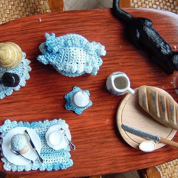 1:12th scale breakfast set