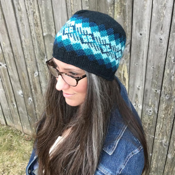 Waves of Plaid Beanie