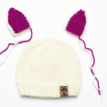Bunny Ears Children Toque Hat Easter Spring Animal