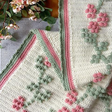 Spring Blossoms Blanket
