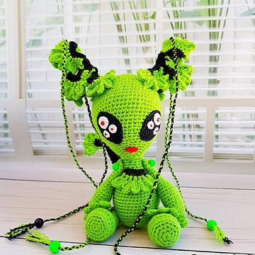 Crochet Cute Alien Girl