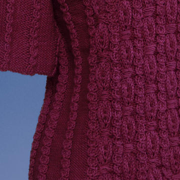 Ornamental Rib Pullover in 2 Sleeve Lengths #143